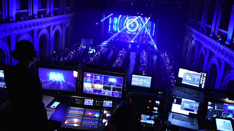 Striimaustarkkaamo yritystapahtumassa