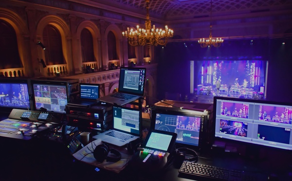 Näkymä tekniikkapisteen takaa